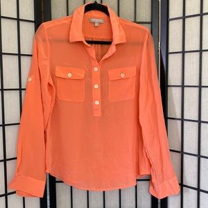 Banana Republic Silk top Sz M